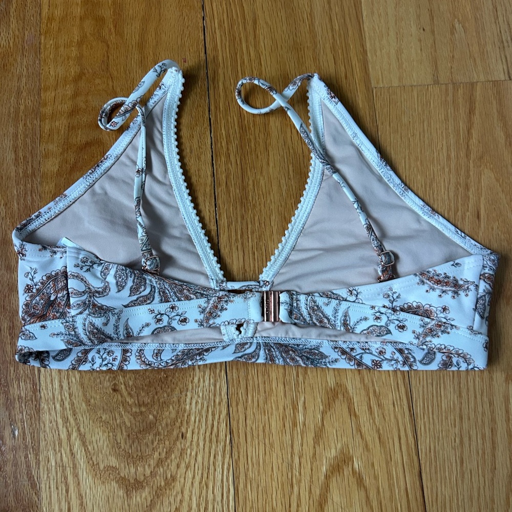 Paisley Print Bikini Top - Picture 2 of 5